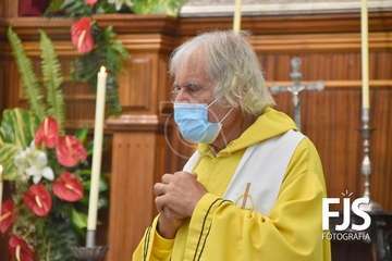  Telde rinde honores a la Virgen de Las Nieves con una solemne misa en Lomo Magullo/Francisco Javier Santana-TA.